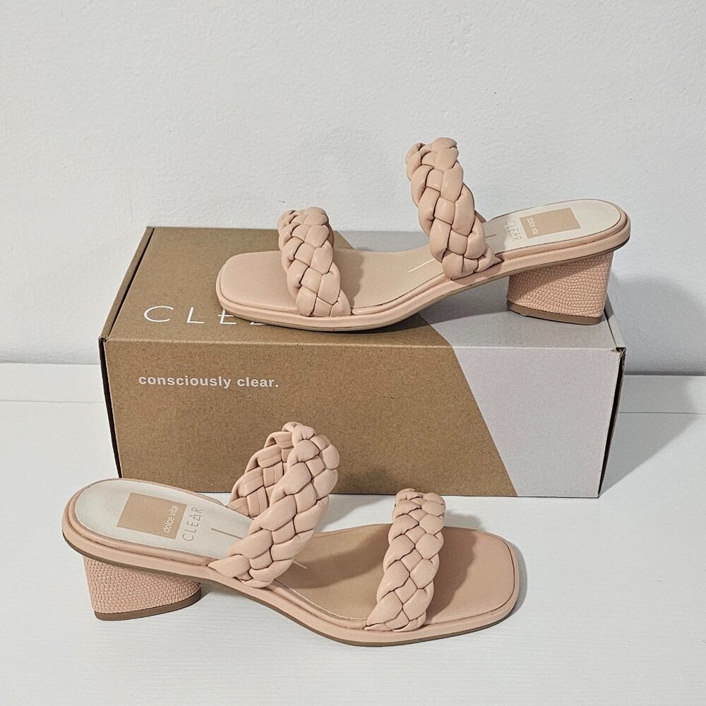 Dolce Vita Clear Ronin Cream Stella Women's Size 7W